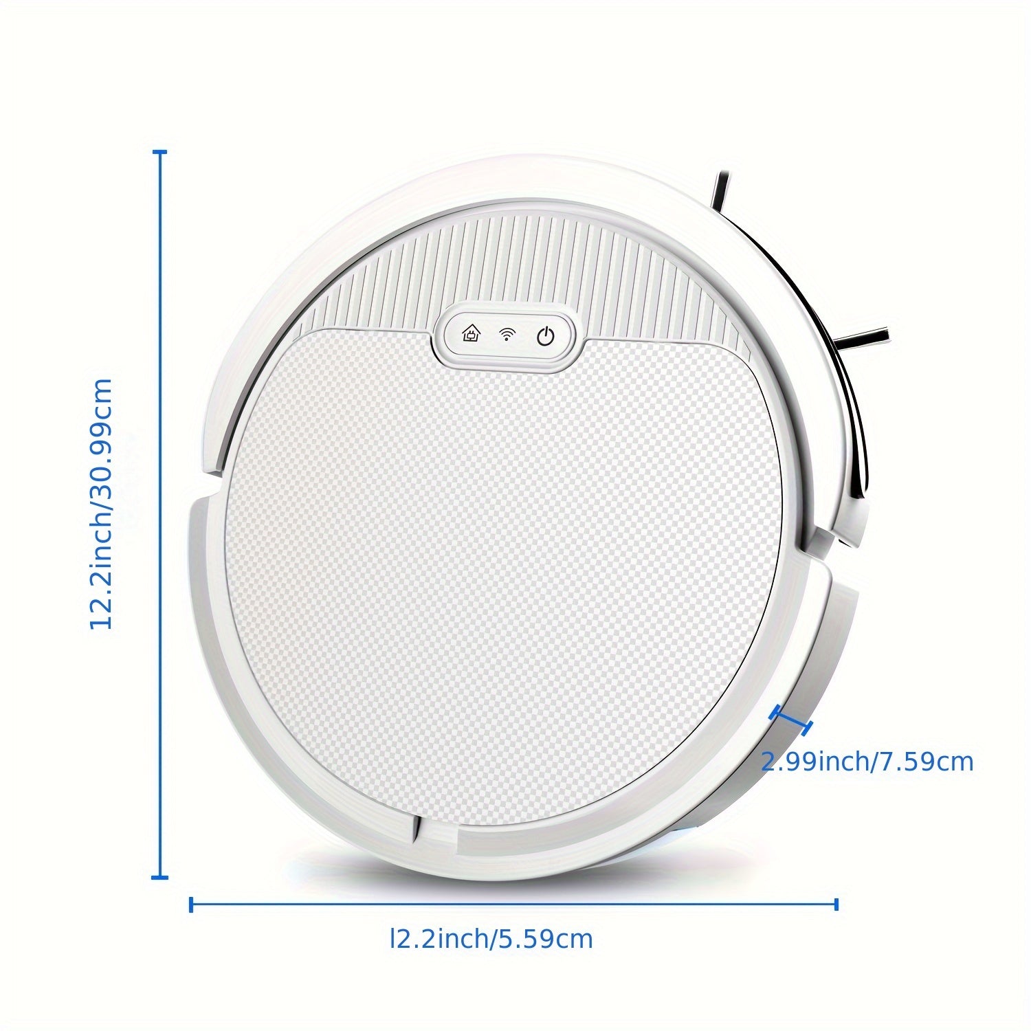 Robotic Vacuum Cleaner And Mop Combo, 5000PA Strong Suction, Multiple Cleaning Modes, 2in 1 Robot Vacuum Cleaner, APP/Remote/Alexa Voice Control, Automatic Self-Charging, Ideal for Pet Hair, Hard Floor And Low-Pile Carpet, Ro