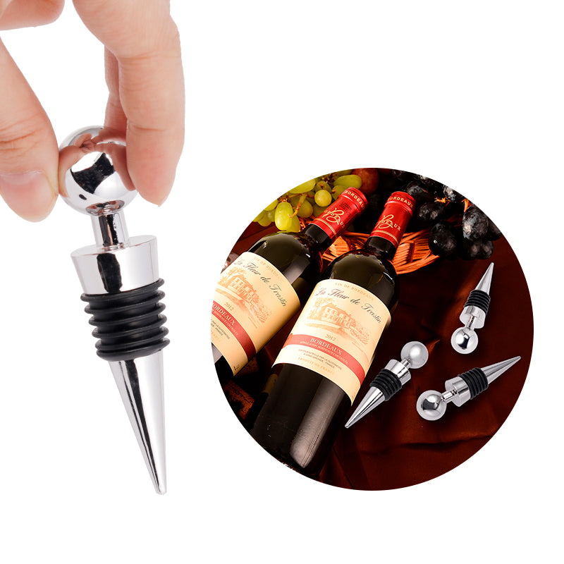 Bottle Stopper Wine Storage Twist Cap Plug Reusable Vacuum Sealed  Bottle Cap Champagne Stopper Wine Gifts Bar Tools
