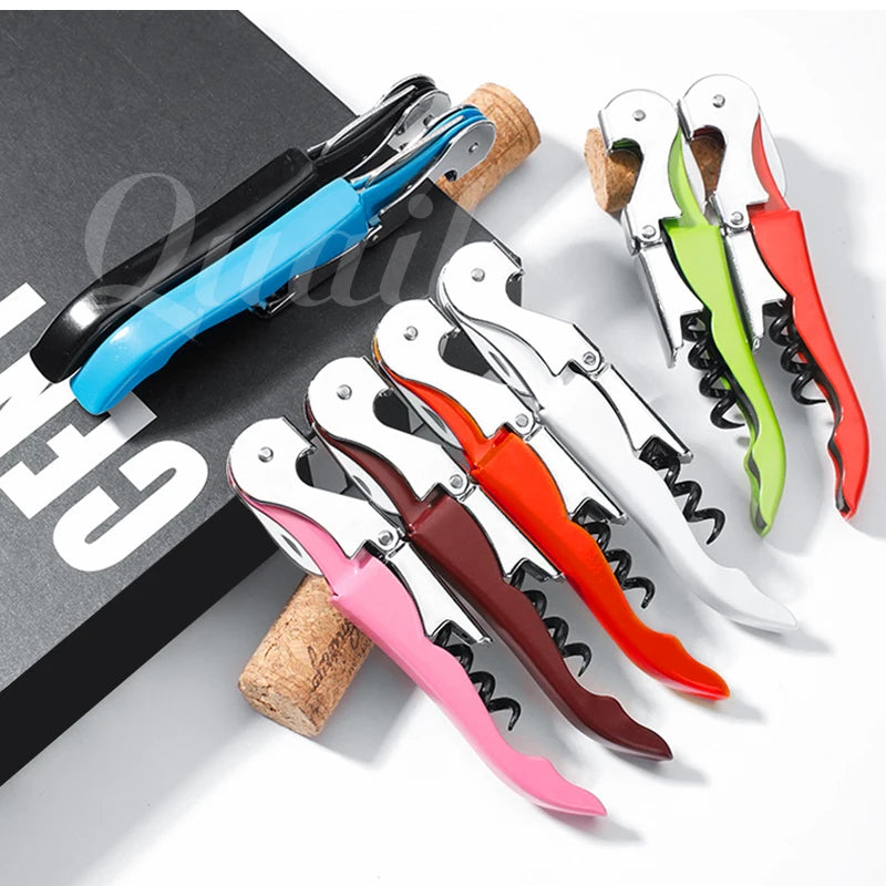 quail 1pcs red wine bottle opener,wine corkscrew,wedding bottle opener,wine opener gift ,wine knife can opener,bar opener tool