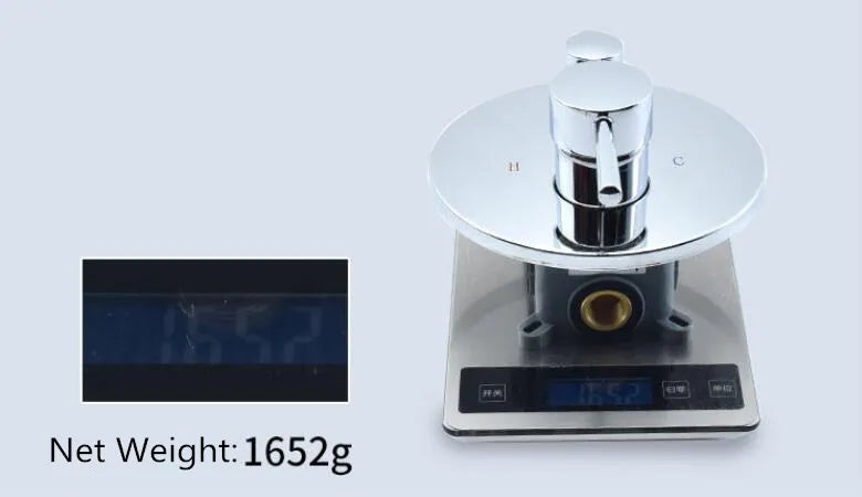 Bathroom Shower Set In Wall Brushed Gold Rainfall Shower Mixer, Cold & Hot Brass Bath and Shower Mixer Tap Brass Bathroom Faucet