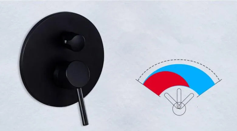 Bathroom Shower Set In Wall Brushed Gold Rainfall Shower Mixer, Cold & Hot Brass Bath and Shower Mixer Tap Brass Bathroom Faucet