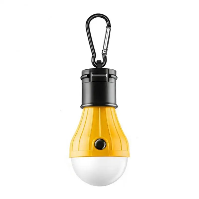 Portable Camping Light Mini LED Bulb Emergency Lamp 3 Lighting Modes Outdoor Night Work Lights Tent Hanging Lamp with Hooks