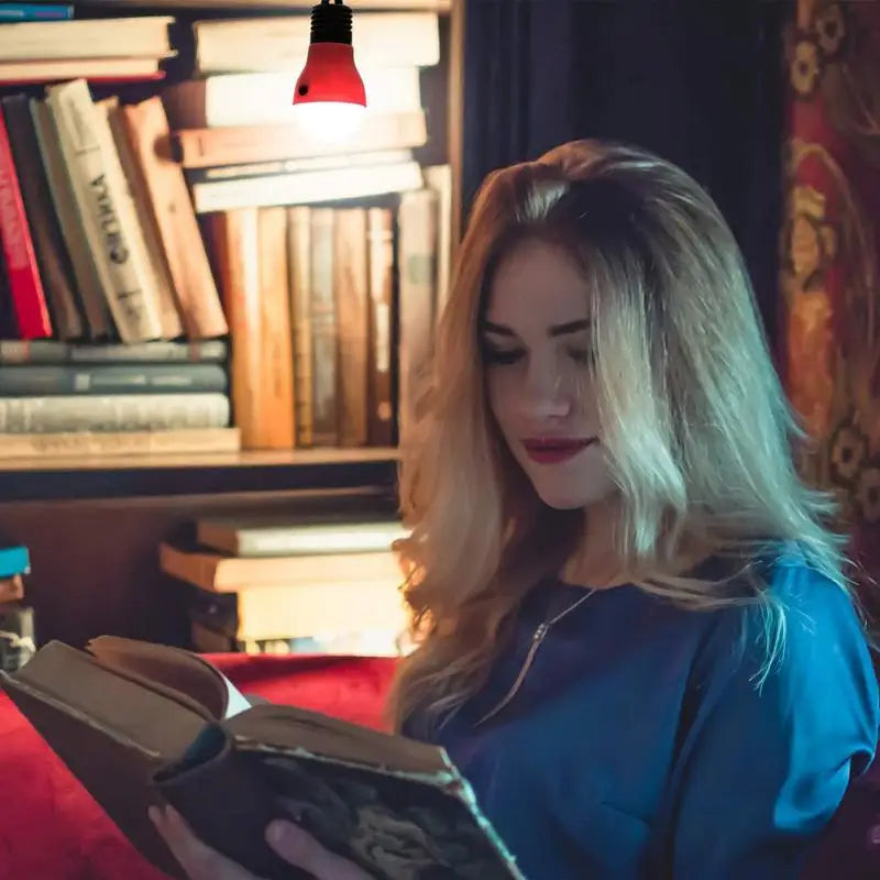 Portable Camping Light Mini LED Bulb Emergency Lamp 3 Lighting Modes Outdoor Night Work Lights Tent Hanging Lamp with Hooks