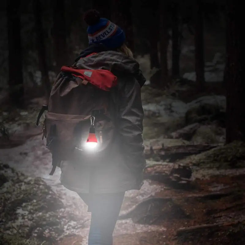 Portable Camping Light Mini LED Bulb Emergency Lamp 3 Lighting Modes Outdoor Night Work Lights Tent Hanging Lamp with Hooks