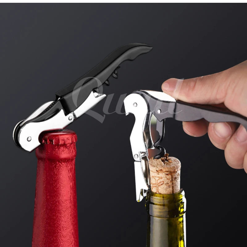 quail 1pcs red wine bottle opener,wine corkscrew,wedding bottle opener,wine opener gift ,wine knife can opener,bar opener tool