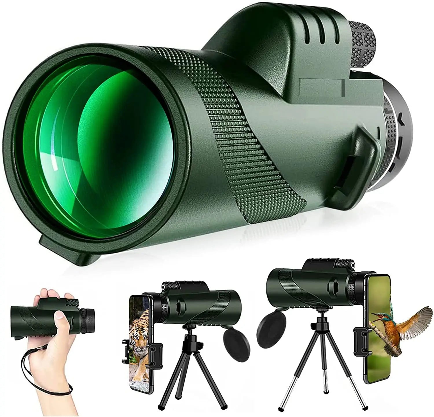 Portable Zoom HD 5000M Telescope Folding Long Distance Mini Powerful Telescope