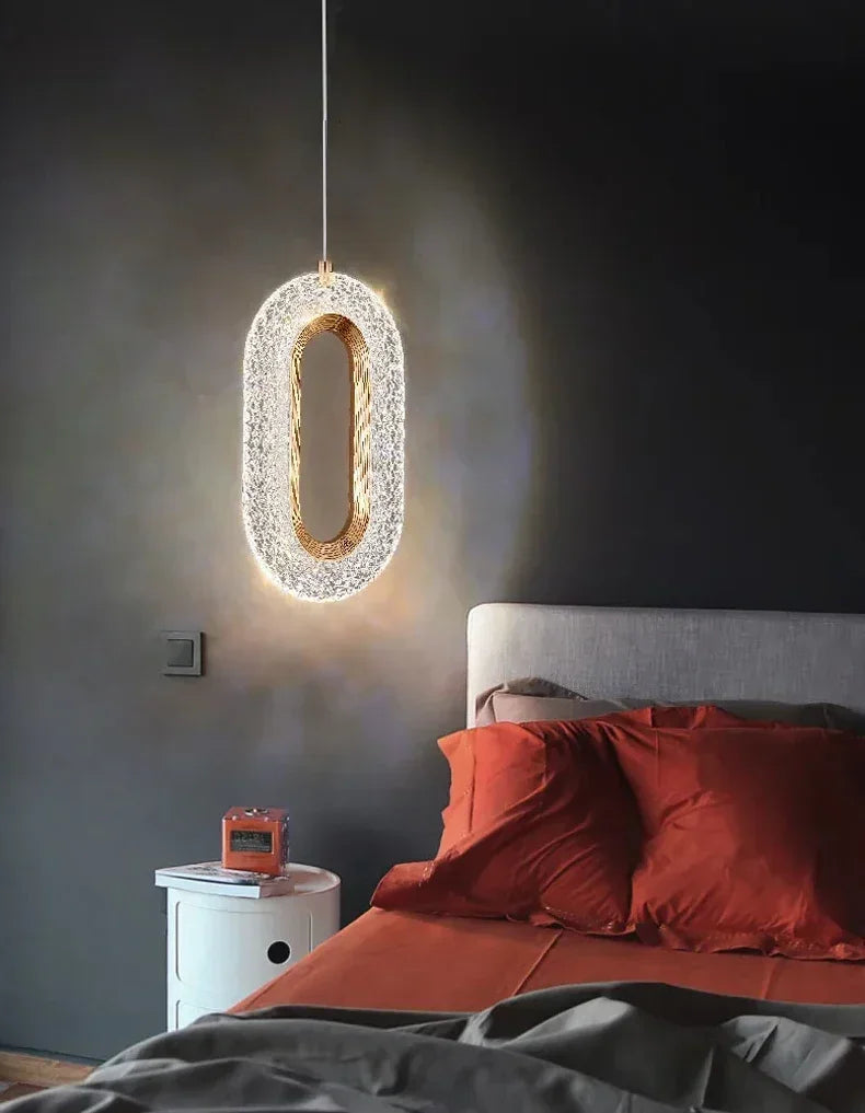 Modern Minimalist Living Room Sofa Bedroom Background Wall Lamp Ambient Light Small Pendant Lamp Home Decoration Indoor Lighting