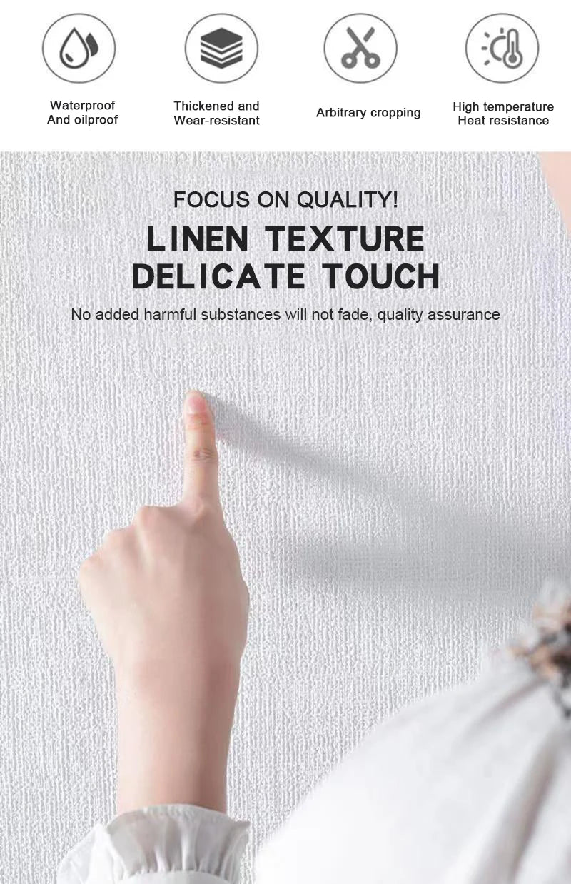 3D Wall Sticker Wallpaper Self-Adhesive Waterproof Wall Covering Panel for Living Room Bedroom Bathroom Home Decoration