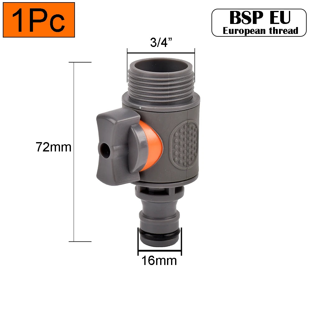 Garden Hose Quick Connector  Stop Water Connector