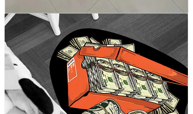 Bedroom Rug Shoe Mat Creative Shoe Box Living Room Mats Fashion Lounge Trend Decor Entrance Sneakers Carpet Alfombra Habitación