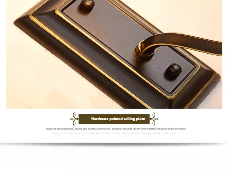 American Country Simple Living Room Corridor Aisle Bedroom Bedside Single Wall Lamp