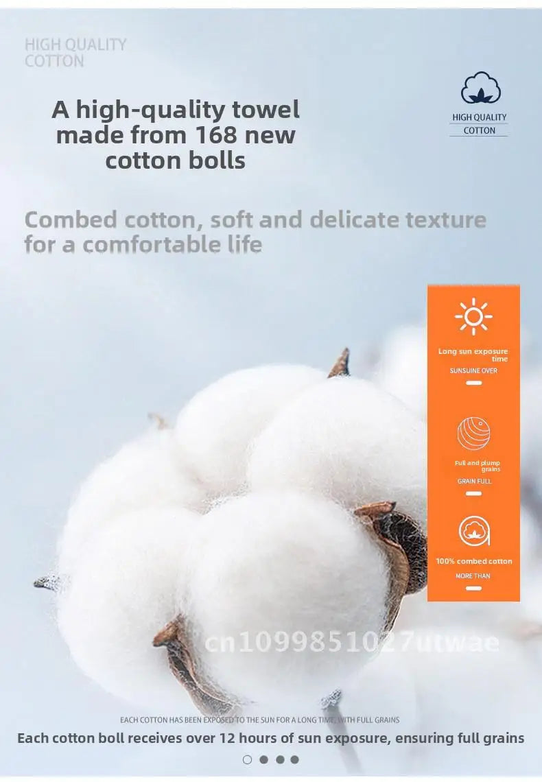 Soft Absorbent Combed Cotton Square Towel 100% Cotton Hand Towel for Baby Face Washing Thickened Household Square Scarf