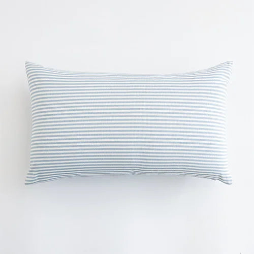 LEEJOOM Light Blue Baby Blue Pillow Covers Plaid Home Decorative Sofa Cushion Cover 30x50cm/45x45cm 1PC