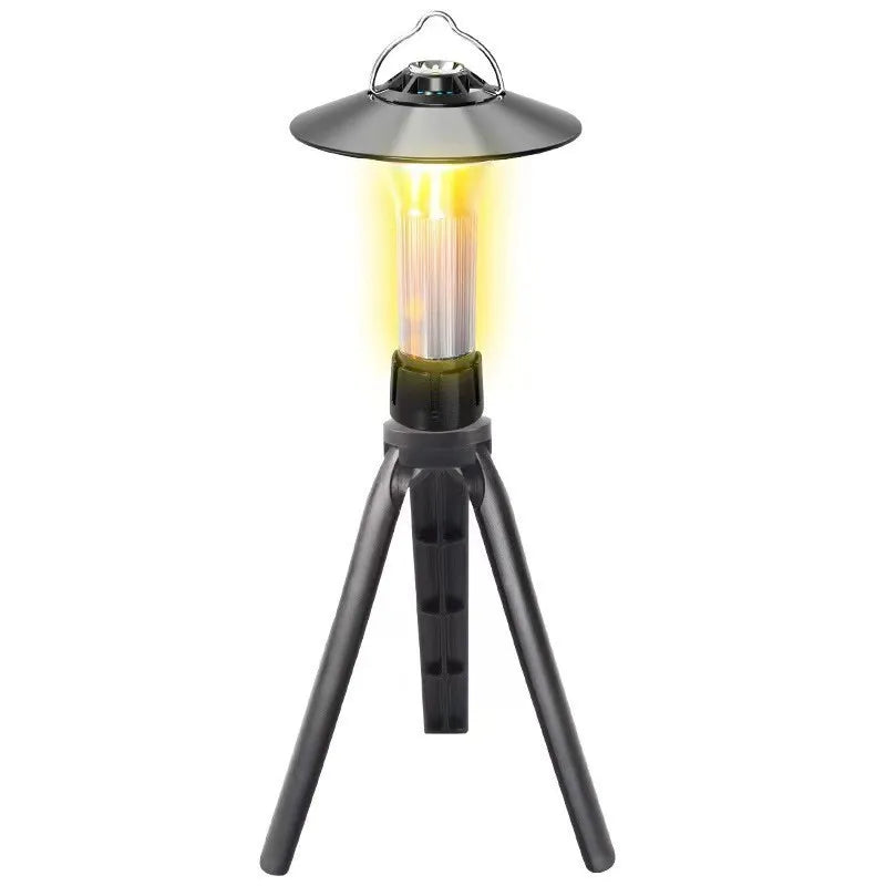 Outdoor Portable Camping Lantern with Magnetic Base Hanging Lamp 5 Lighting Modes Led Flashlights Waterproof  Emergency Lamp
