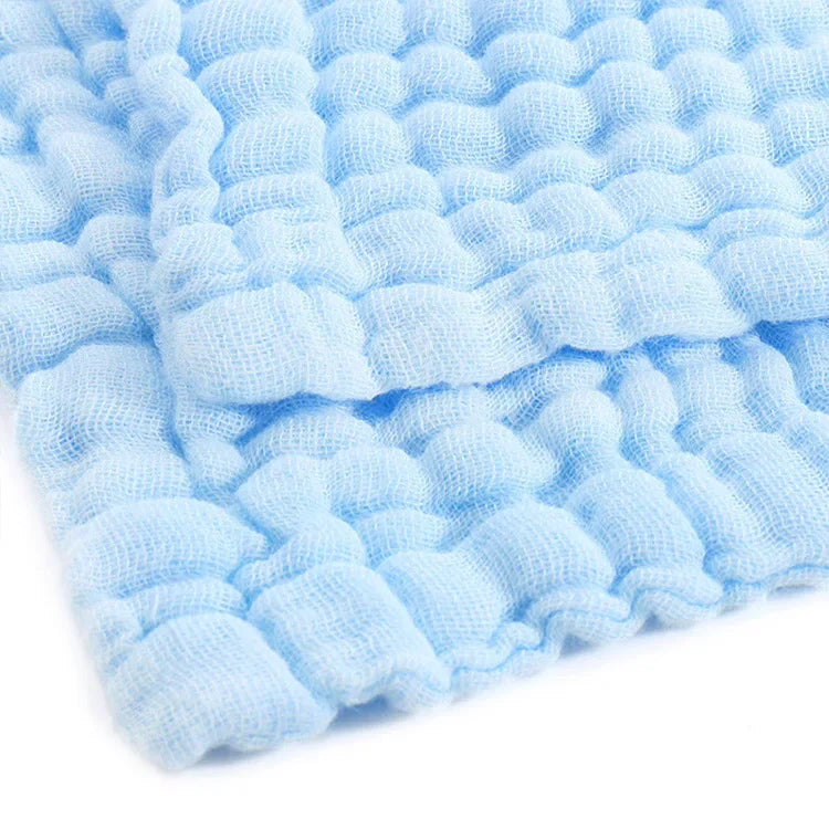30*30cm Baby Saliva Towels 6 Layer Cotton Gauze Burp Cloth Cartoon Newborn Square Absorbent Feeding Bibs Washcloth Handkerchief