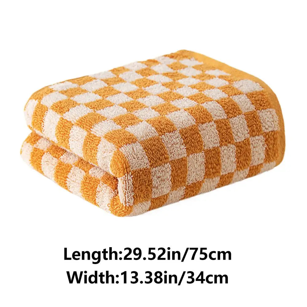 Cute Bath Towels 29.5 X 13.3 In Cotton Large Bath Towel Quick-drying Colorful Bath Wrap Towels Soft Absorbent Bathroom