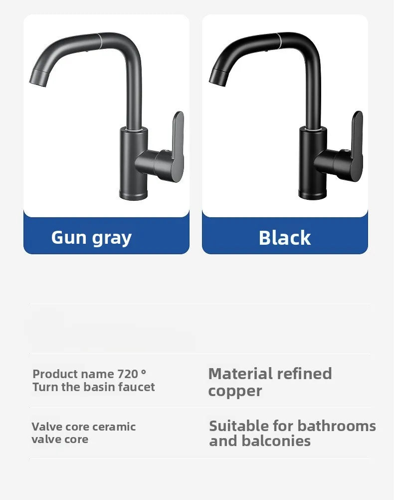 Bathroom faucet washbasin for home hot and cold water two-in-one washbasin washbasin