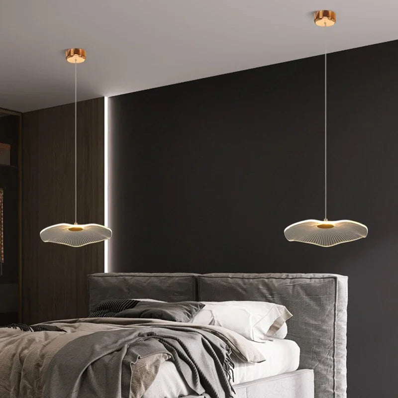 Bedroom Bedside Pendant Lamp, Indoor Lighting, Modern and Simple Nordic Living Room, Bedroom Sofa, Home Decoration, LED Lights