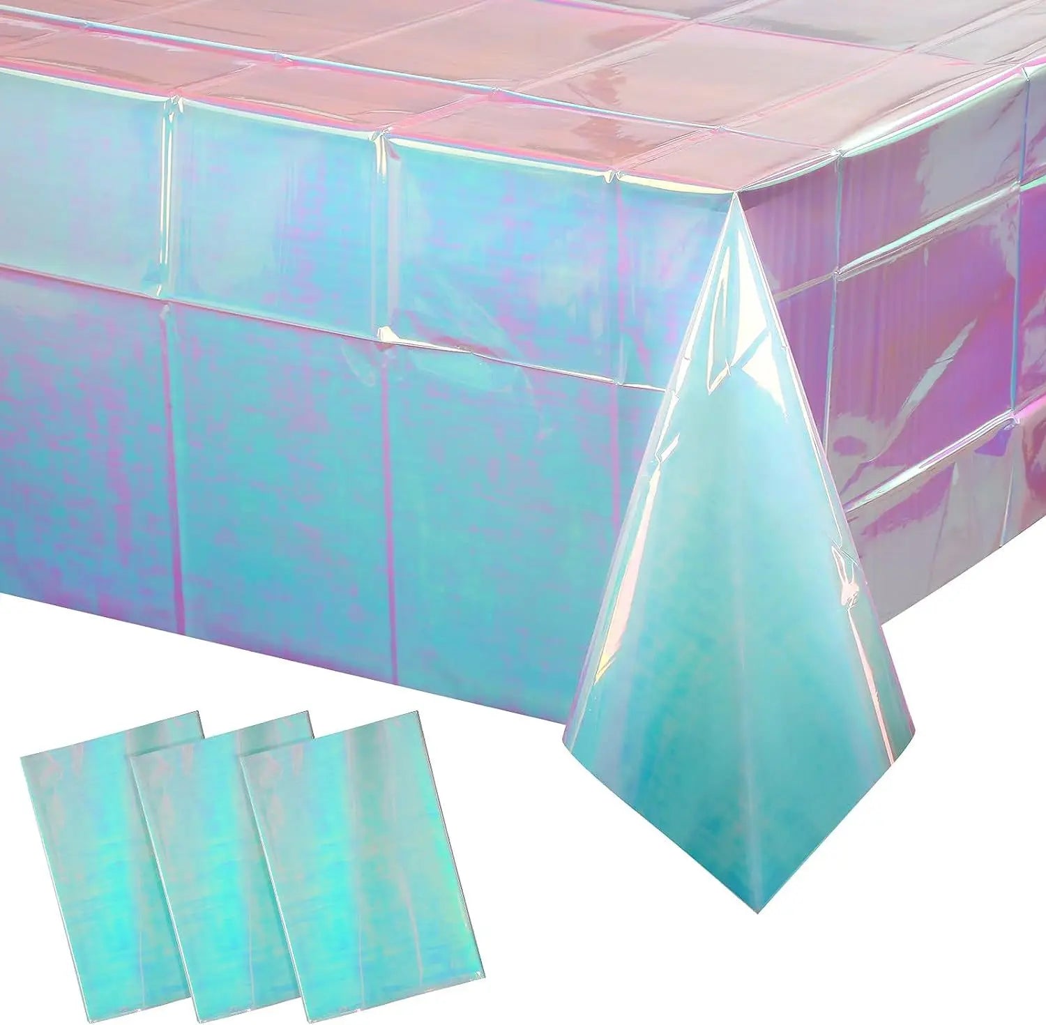 Rainbow Pastel Disposable Tableware Set Gold Glitter Happy Birthday Pattern Paper Plate Cup Napkins for Birthday Party Supplies