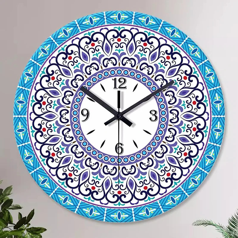 Design Clocks Living Room Large Wall Clock Elegant Modern Interior Decorative Clocks Nordic Bedroom Wall Clock Noiseless