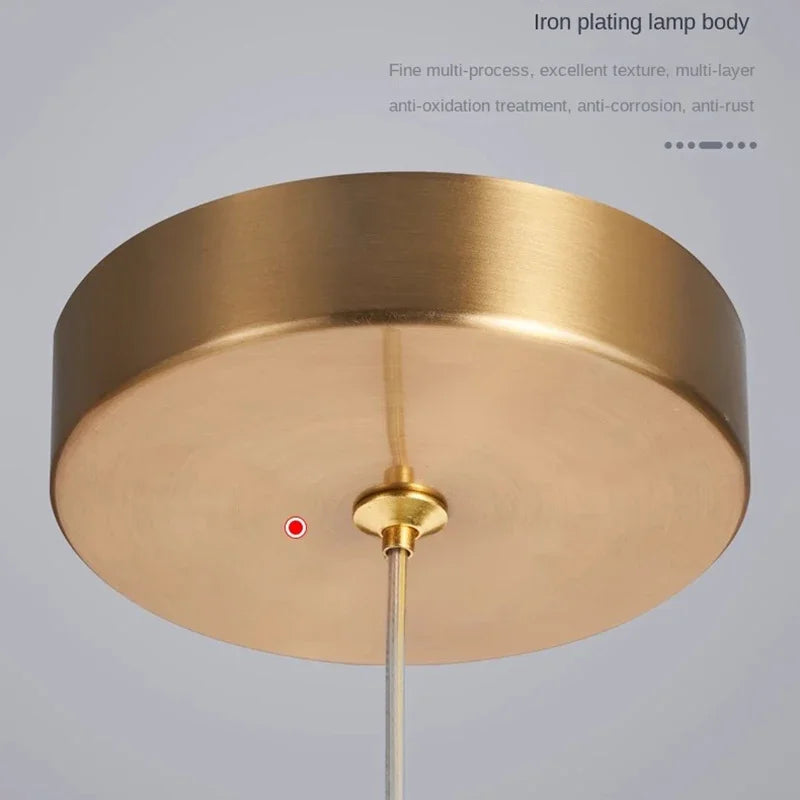 Bedroom Bedside Pendant Lamp, Indoor Lighting, Modern and Simple Nordic Living Room, Bedroom Sofa, Home Decoration, LED Lights