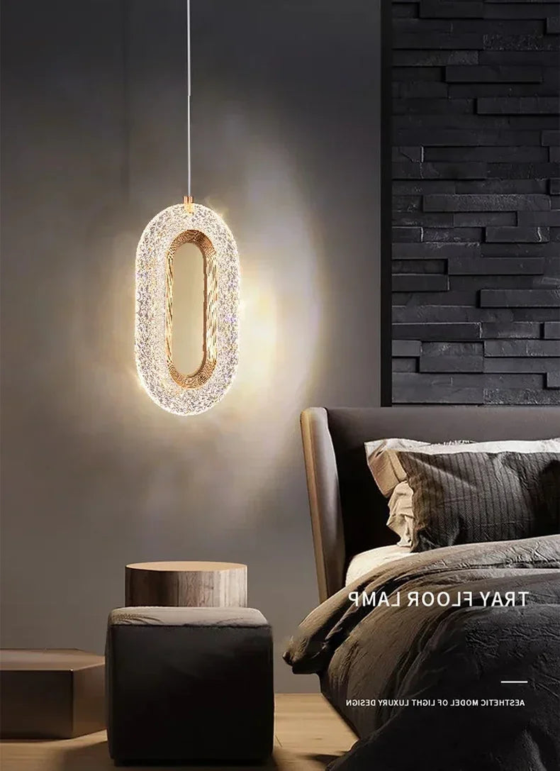 Modern Minimalist Living Room Sofa Bedroom Background Wall Lamp Ambient Light Small Pendant Lamp Home Decoration Indoor Lighting