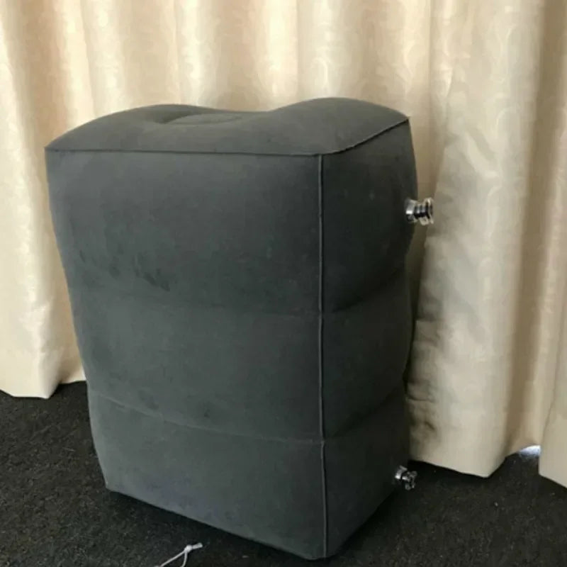 Flight Sleeping Footrest Rest Pillow On Airplane Car Bus Adjustable Kids Inflatable Travel Sleep Resting Pillows   WJ529