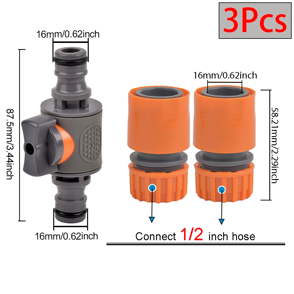 Garden Hose Quick Connector  Stop Water Connector