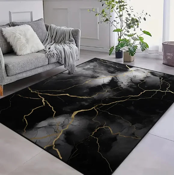 Modern Living Room Floor Mat Simple Lines Printed Soft Bedrooms Suitable for Living Rooms Terraces Offices Kitchen Floors decor