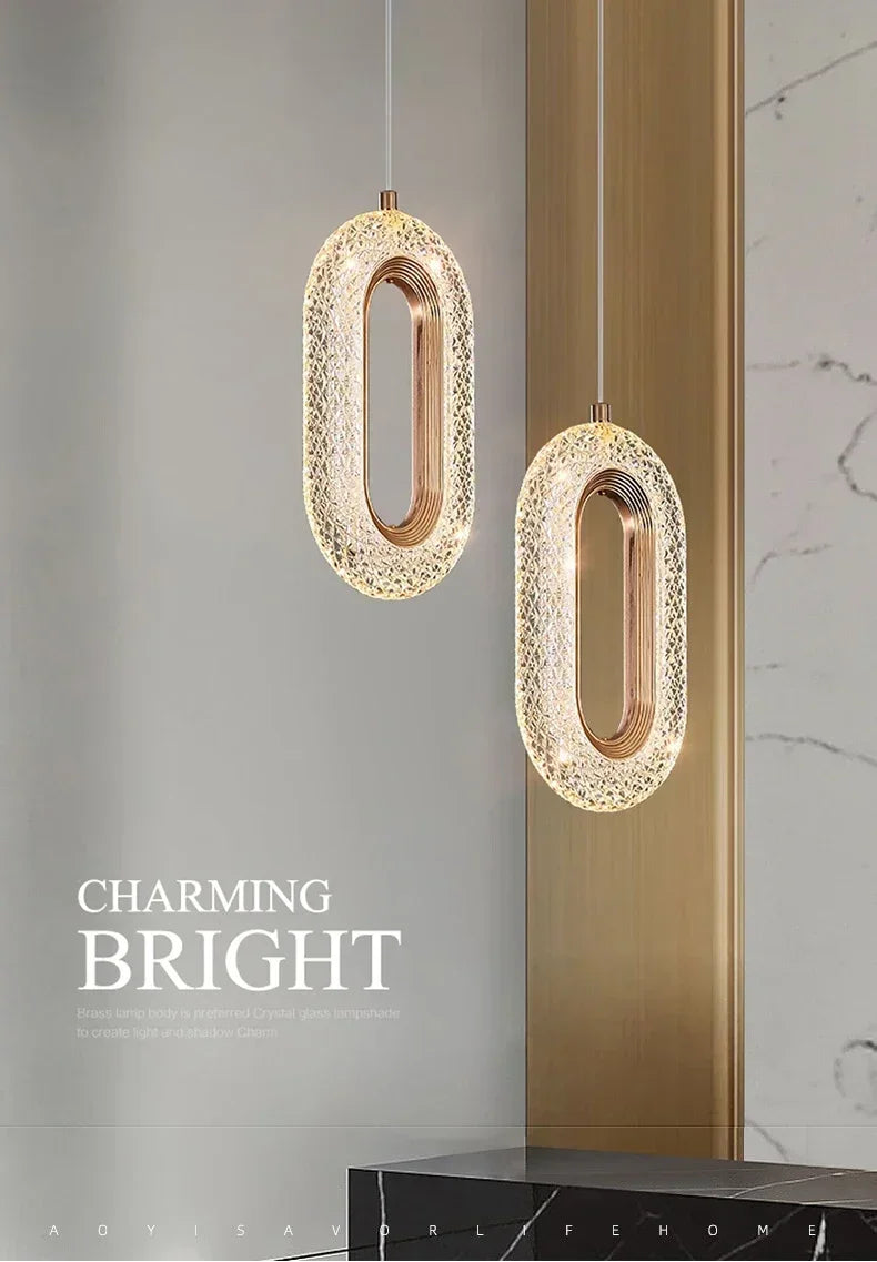 Modern Minimalist Living Room Sofa Bedroom Background Wall Lamp Ambient Light Small Pendant Lamp Home Decoration Indoor Lighting