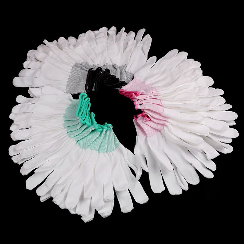 5pair Antistatic Gloves Anti Static ESD Electronic Working Gloves pu coated palm