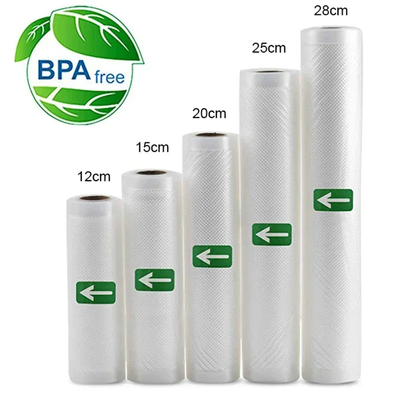 1 Roll 300CM Vacuum Seal Bags For Food, Food Saver Bags Rolls