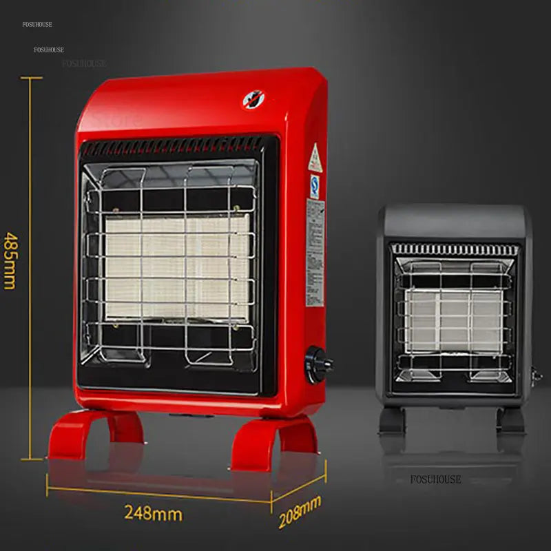 Outdoor Patio Heaters Energy-saving Gas Heater Household Fast-heating Oven Multi-functional Indoor Natural Gas Liquefied Gas