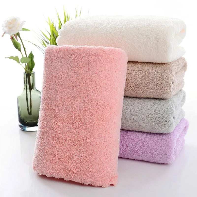 25*25cm Coral Velvet Quick Drying Microfiber Towels Cleaning Wipes Face Towels Square Washcloth Hand Towel Soft Water Absorption