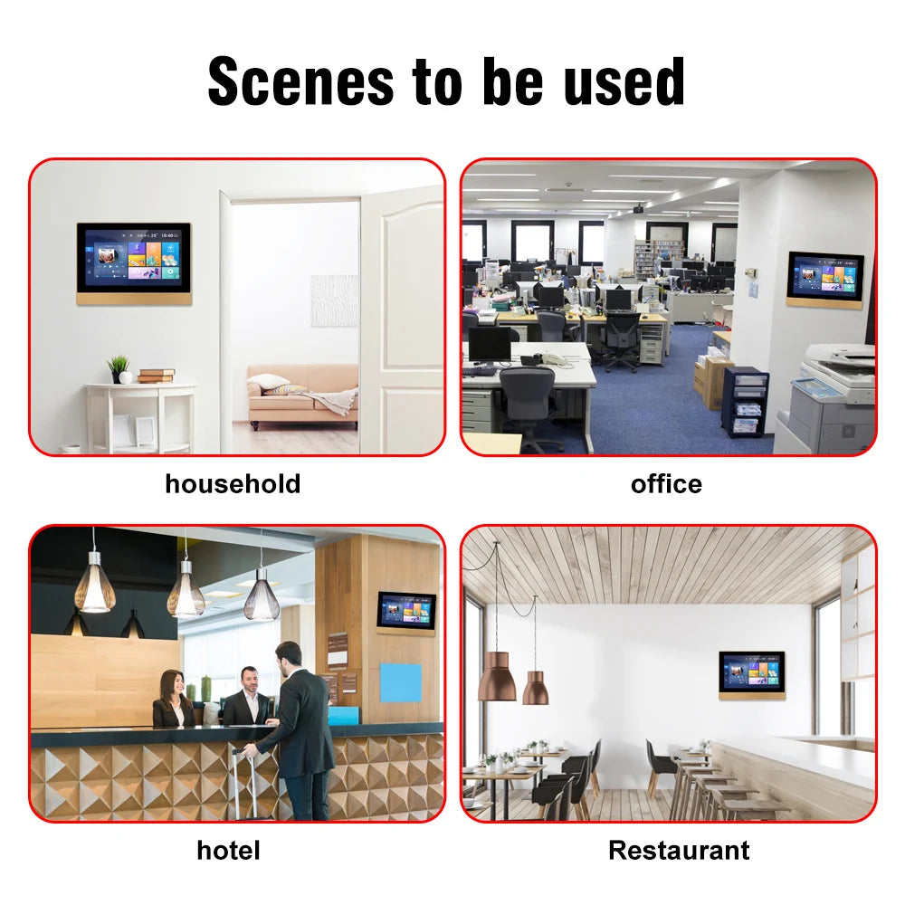 Tuya Smart Home Control Panel Controls All Tuya Smart Products Such As Home Smart Speakers and Lights Smart Home Automation