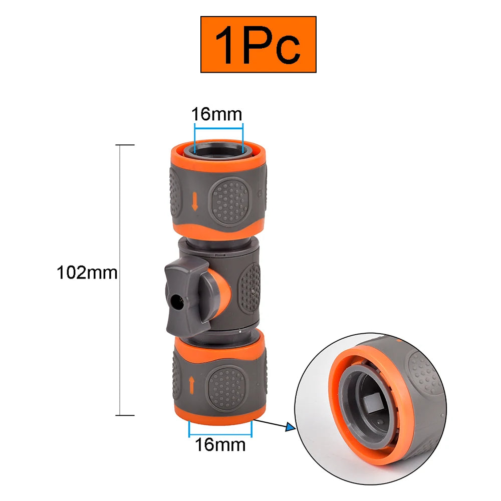 Garden Hose Quick Connector  Stop Water Connector