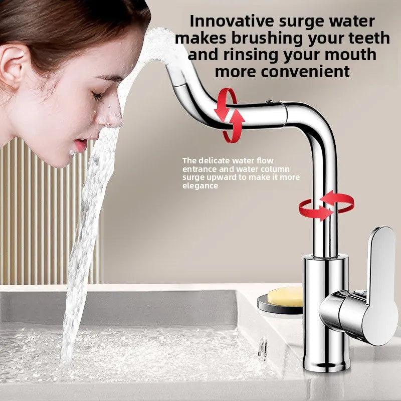 Bathroom faucet washbasin for home hot and cold water two-in-one washbasin washbasin