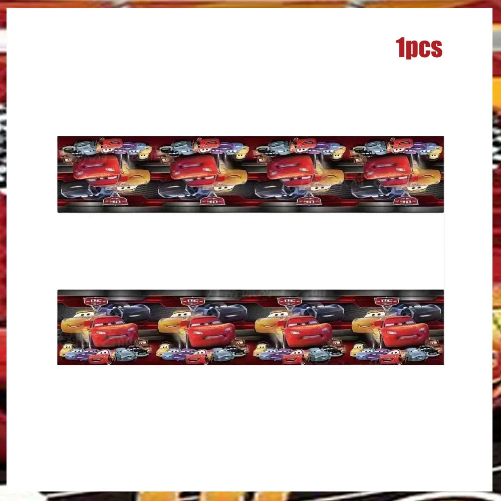 New Lightning McQueen Car Party Supplies Disposable Tableware Paper Plate Party Favors for Kids Birthday Party Decor Baby Shower