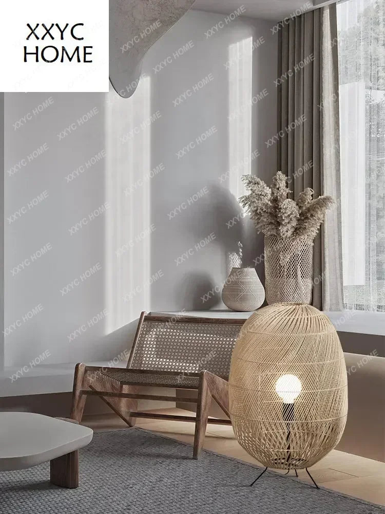 Floor Lamp Bedroom Bed & Breakfast Living Room Study Bedside Lamp Retro Decorative Lamps