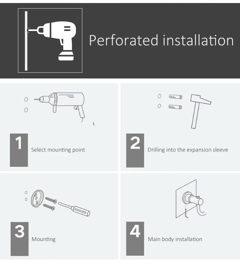 Bathroom Retractable Towel Single Bar Black, Chrome Single Towel Rack Extended Drying Towel Hanging Bar Bathroom EL81024