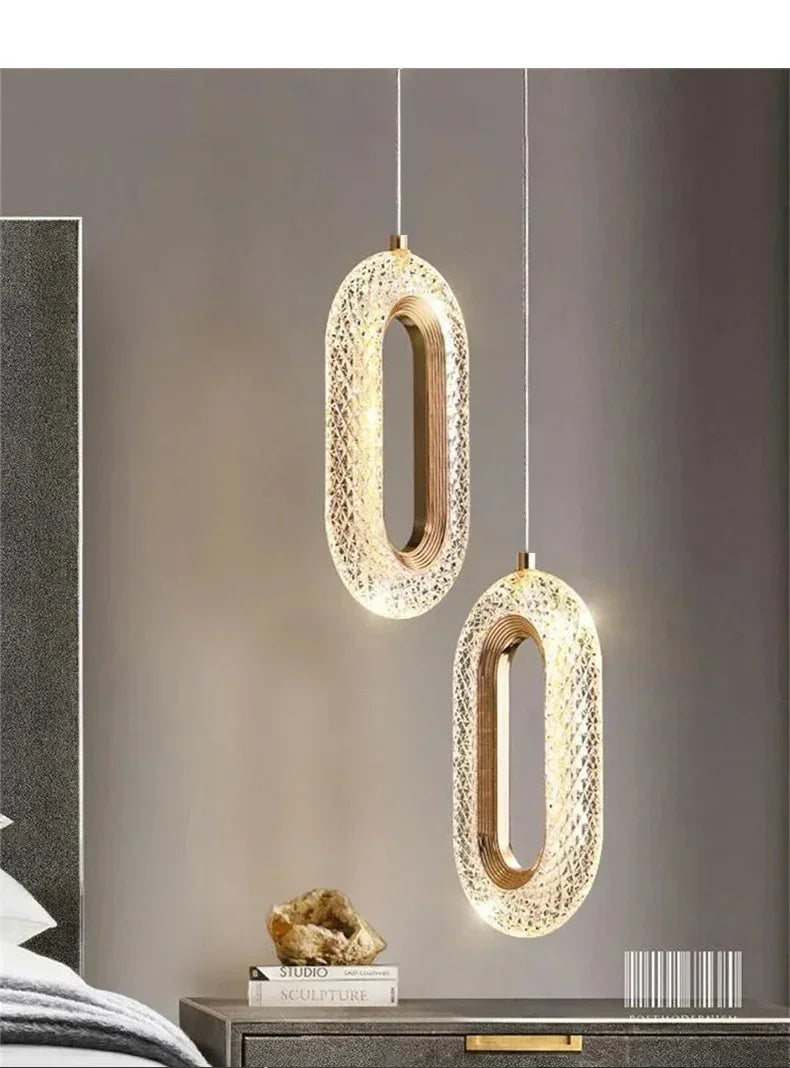 Modern Minimalist Living Room Sofa Bedroom Background Wall Lamp Ambient Light Small Pendant Lamp Home Decoration Indoor Lighting