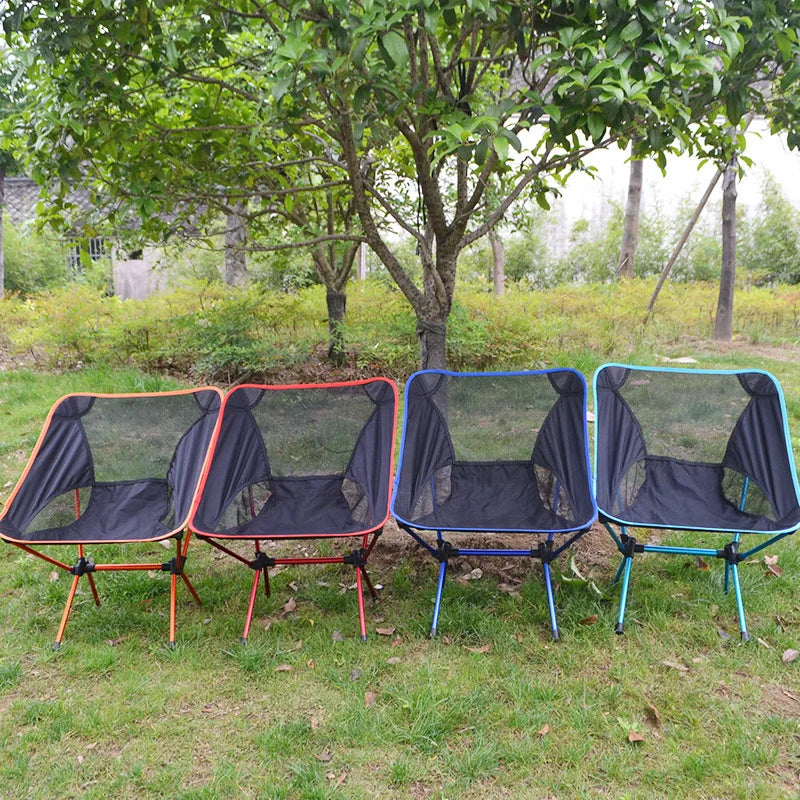 Outdoor Smart Camping Folding Chair Light Beach Fishing Chair