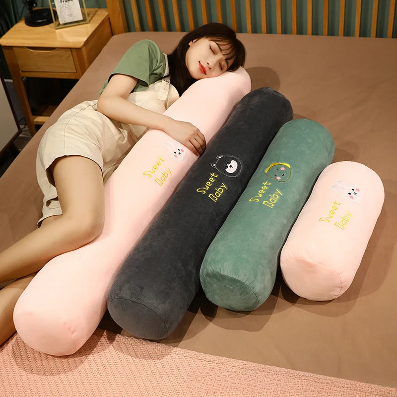 Rectangular Pillow for Girls Multi-functional Sleep Support Cushion Long Bolster pregnancy Pillow Side Sleepers and Bed Reading
