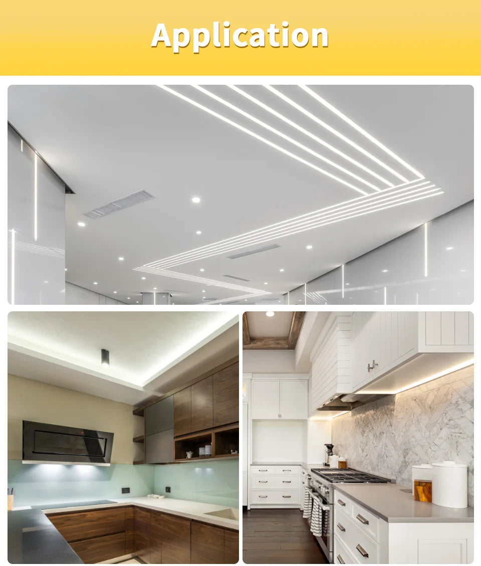 Linear Dimmable 24V 12V COB LED Strip Lights