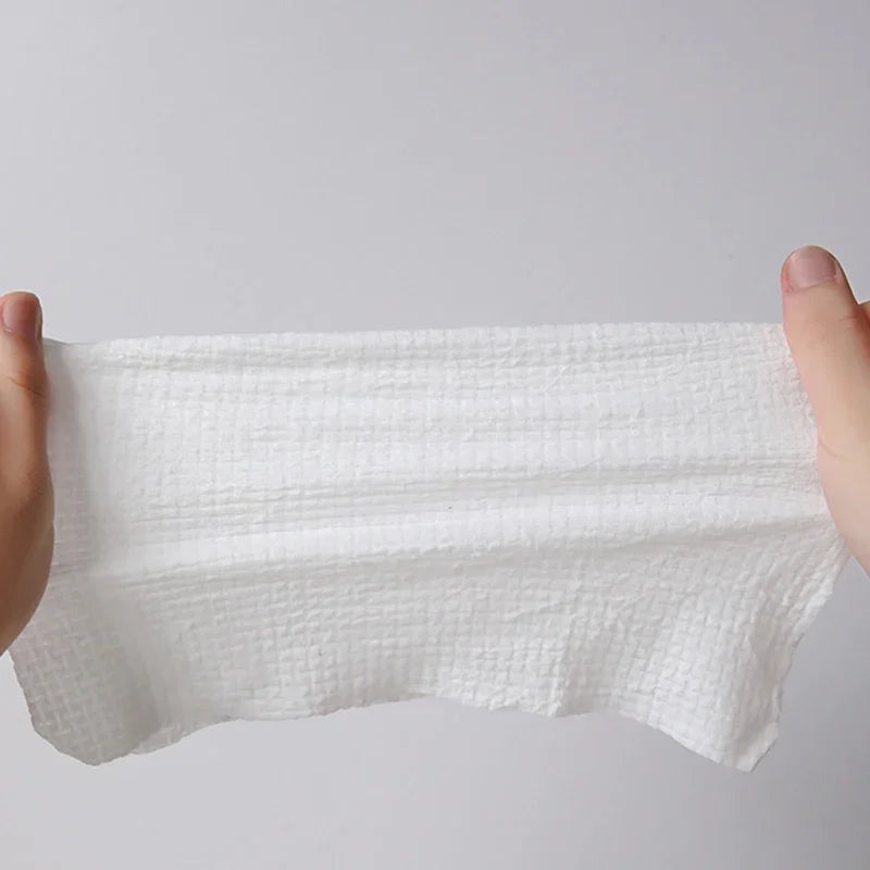 Disposable Washcloth Set 7 14pcs Portable Travel Towel Compressed Face Cleansing Beauty Square Thickened Cotton Wipes Camping