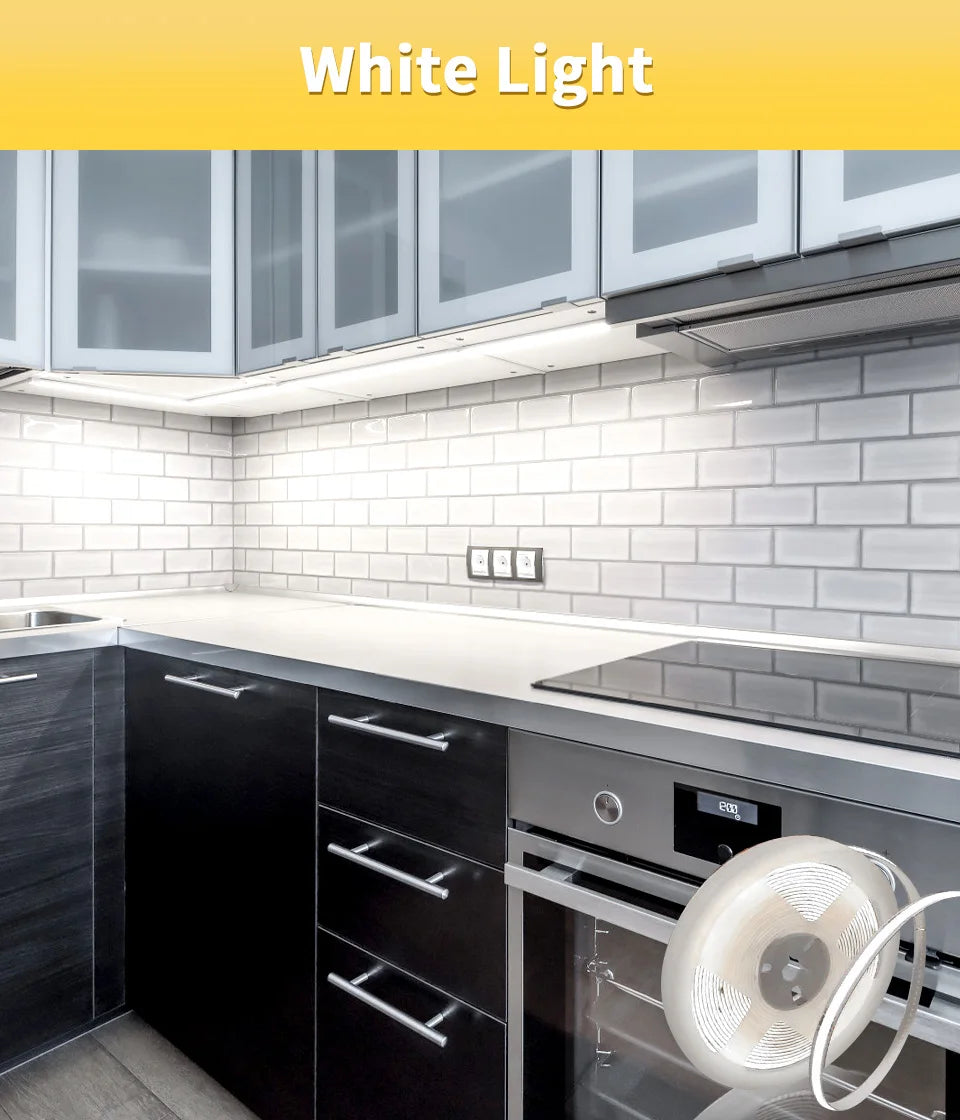 Linear Dimmable 24V 12V COB LED Strip Lights