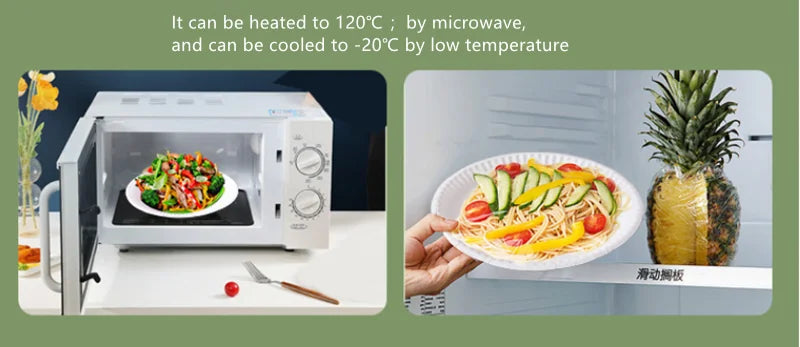 50pcs Paper Plate, Disposable Party Tableware, Bone Spitting Plate, Picnic Plate, Children's Drawing Diy White Cardboard, Decora