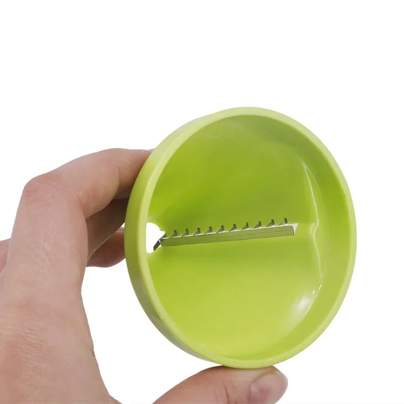 1 Kitchen Tool, Multifunctional Spiral Shredder for Vegetables and Fruits, Peeler, Manual Potato and Carrot Rotary Planer