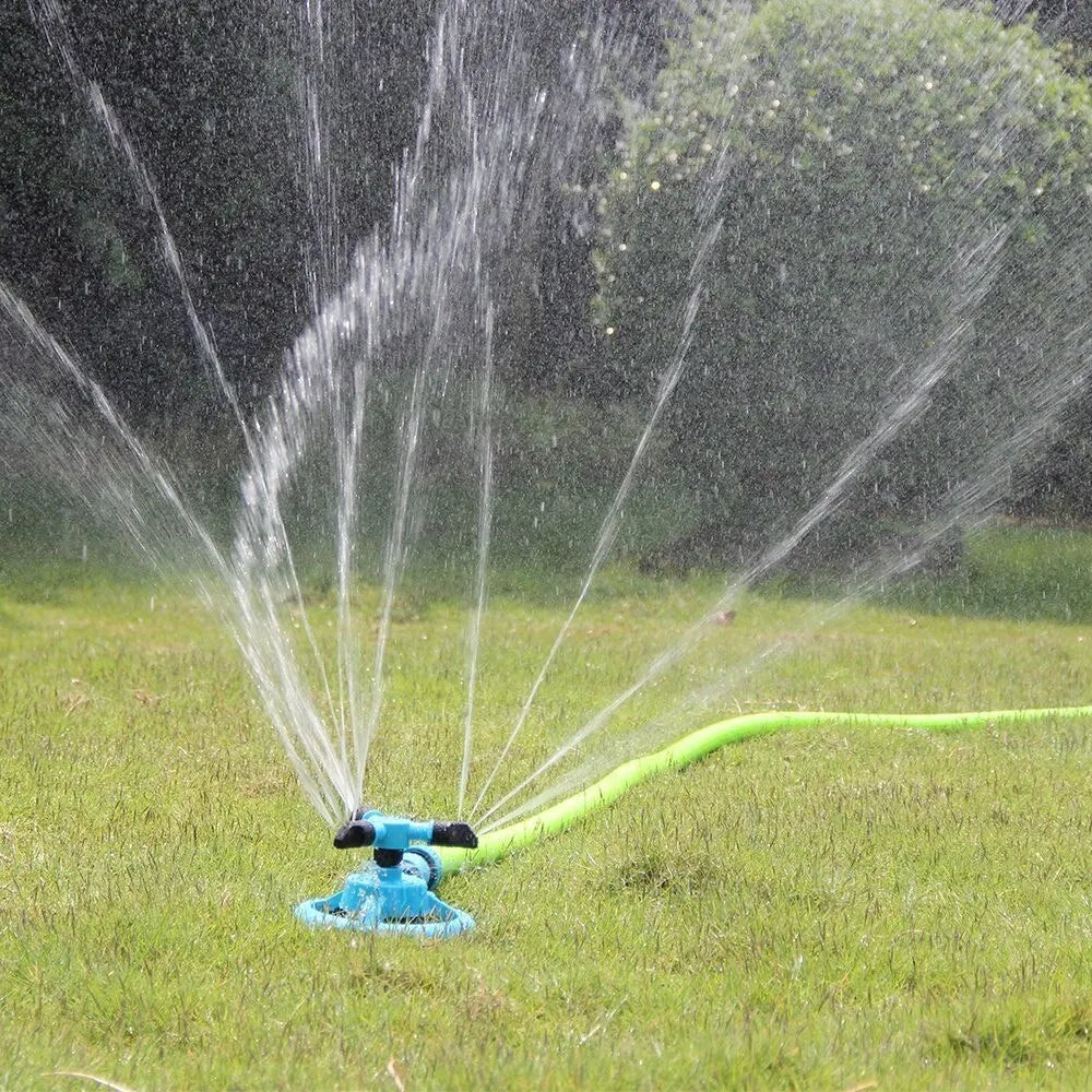 Sprinkler Nozzle 360 Degree Automatic Rotating Water Spray Garden