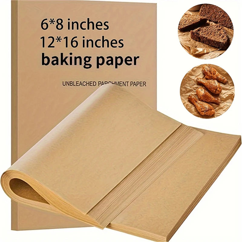 50 pieces baking paper non stick pre cut baking paper